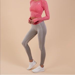 Gymshark Marled Gray Flex Leggings